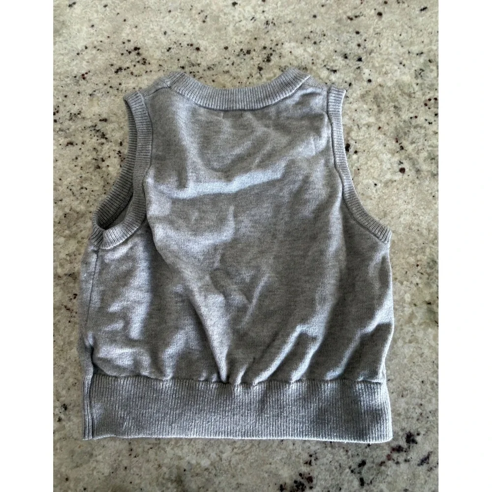 Cotton On‎ M Gray Sleeveless Knit Tank Sweater